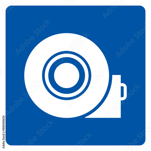 Chock Your Wheels Symbol Sign, Vector Illustration, Isolated On White Background Label. EPS10