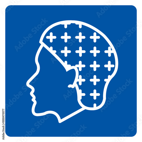 Hairnet Required Symbol Sign ,Vector Illustration, Isolate On White Background Label. EPS10