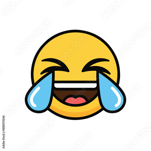 Laughing Crying Emoji Face