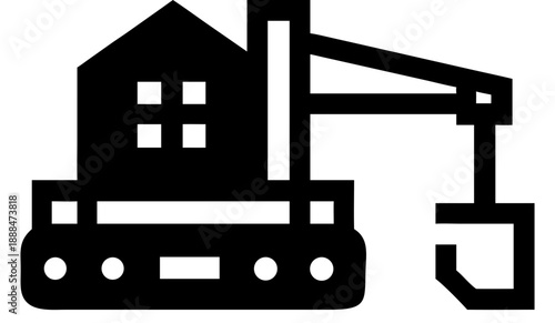 construction and factory svg icon