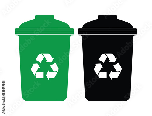 Recycling bins for sustainable waste management