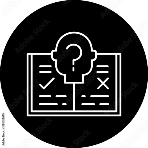 Hypothesis Testing Icon