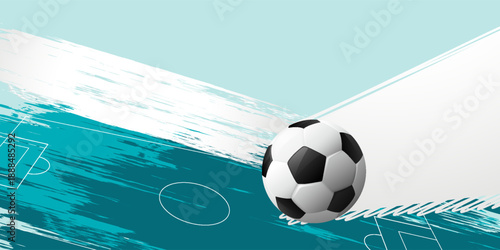 Football or soccer blue abstract background. suitable for your project: website, poster, display, banner, brosur, templates,and more.