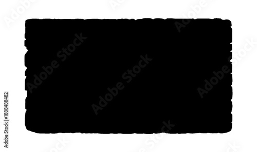 Distressed torn paper sheet edges with rough irregular details for grunge borders overlays vintage designs and handmade collage compositions