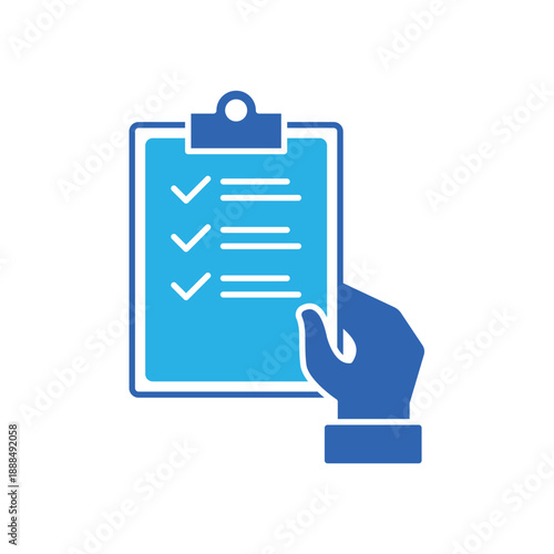 Icon a management control shield with security check, isolated against a clean background.