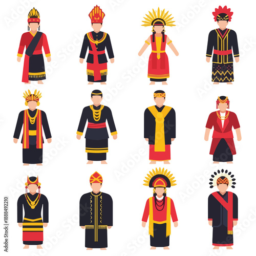 Traditional cultural costumes