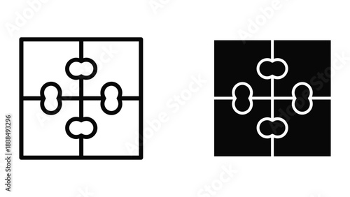 Simple geometric shapes with cloud forms