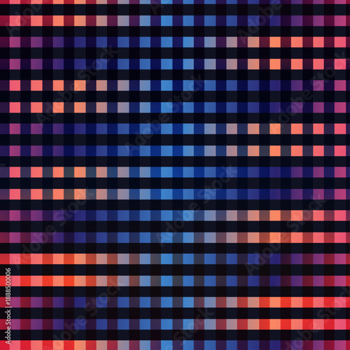 Dynamic Color Block Matrix