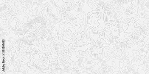Seamless Black and White Topographic Map Pattern
Vintage outdoor style terrain illustration with flowing elevation contour lines, detailed geographic height representation, perfect for backgrounds, fa