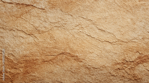 Textured Tan Stone Surface with Cracks rock background
