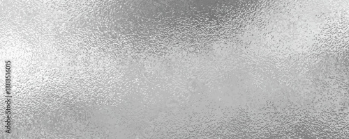 Silver gradient background. Foil paper, glitter effect. Chrome metal grey pattern. Gradation noise texture. Vector abstract illustration for web, card, bg, certificate design