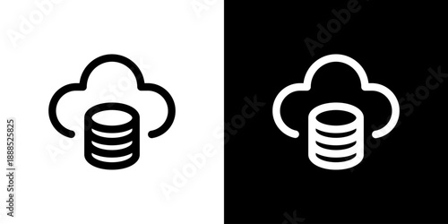 クラウド・サーバのアイコン