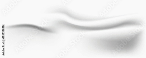 Abstract White Satin Silky Cloth,Fabric Textile Drape with Crease Wavy Folds.with soft waves,waving in the wind.Texture of crumpled paper. Milk,Yogurt,Cream or cosmetics product Curl background.vector