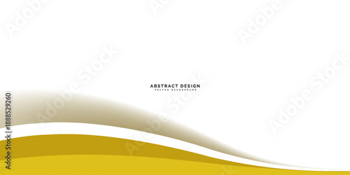 Golden Wave Abstract Design Background With Curved Ribbons For Modern Branding And Luxury Presentations.modern abstac bacground illustration