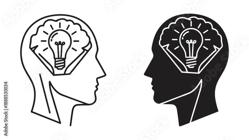 Creative thinking and brainstorming ideas