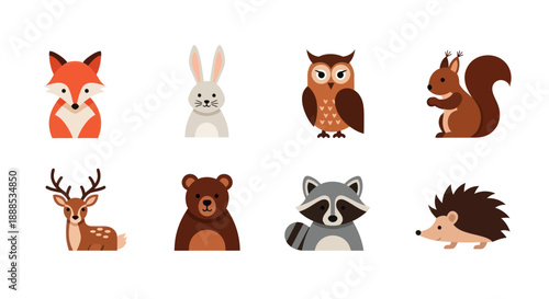 Weather icons set illustrating various atmospheric conditions and elements