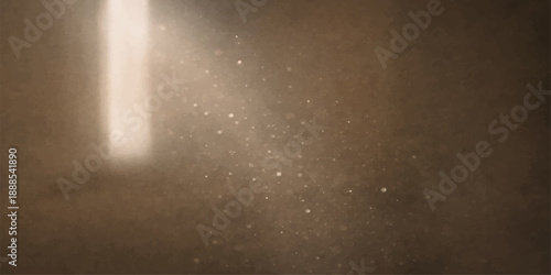 Dark concrete wall with a spotlight creating rays across a vintage grunge texture for an aged stone backdrop design