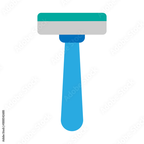 Safety Razor Vector Flat Icon Design