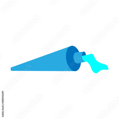 Shaving Cream Vector Flat Icon Design