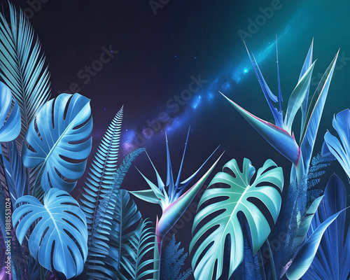 Wallpaper Mural Dreamy Abstract Blue Butterfly Background – HD Digital Design Torontodigital.ca