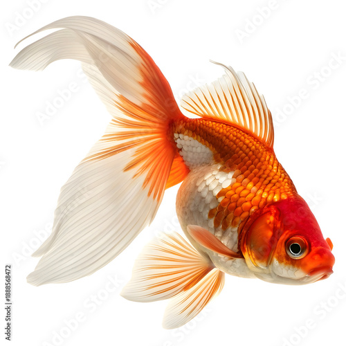 Wallpaper Mural Vibrant Goldfish in Clear Water – HD Nature Background Torontodigital.ca