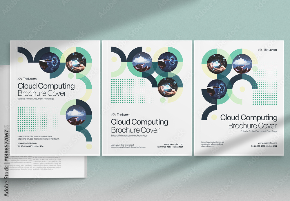 Brochure Report Cover Template for Modern, Corporate & Startup ...