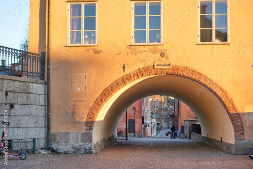 Street of Uppsala, Sweden