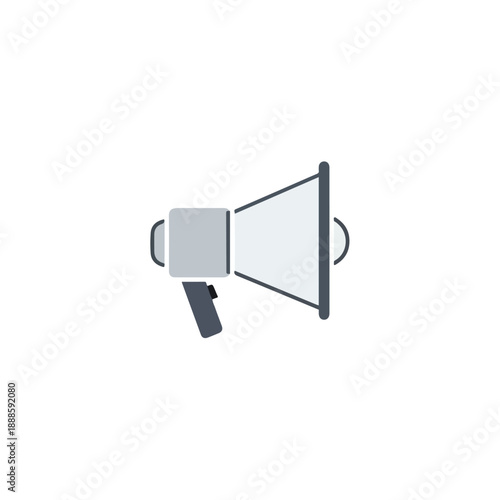 Megaphone with Handle and Speaker