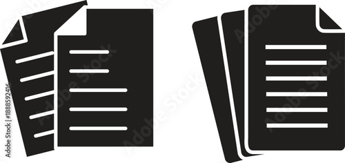 documents, files, or stacked reports