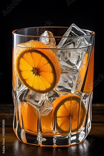 Cooling Orange Refreshment: Perfect for Hot Days