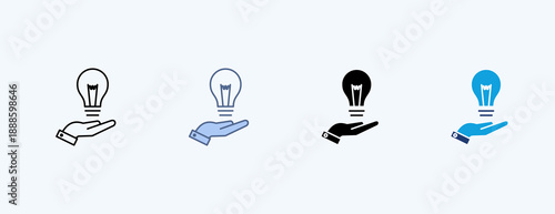 Innovation Multiple Icon Illustration Vector