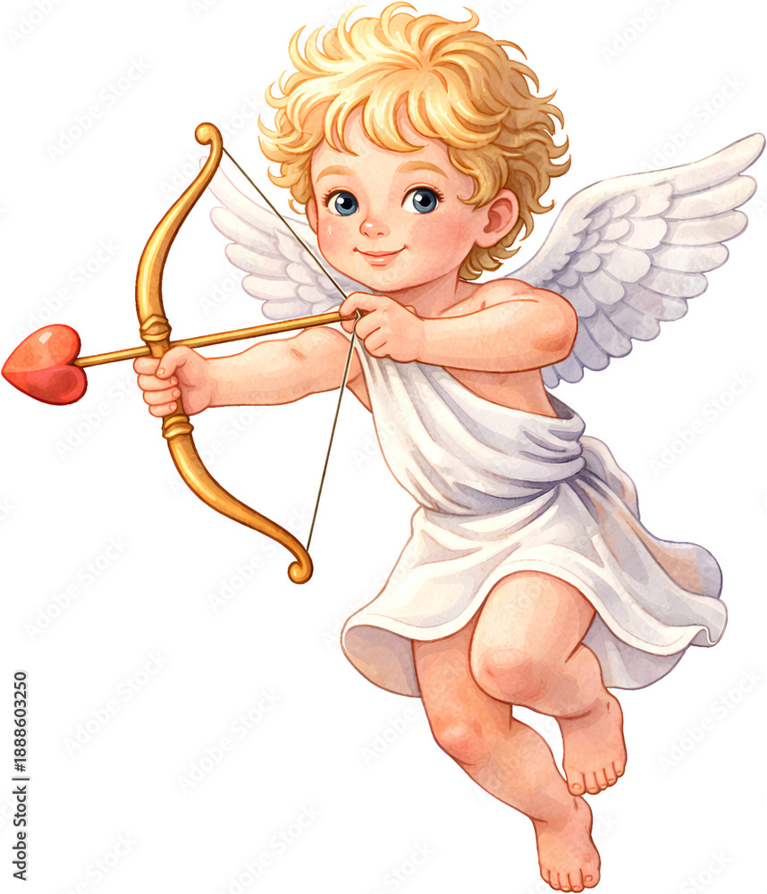 Obraz premium cupid with bow