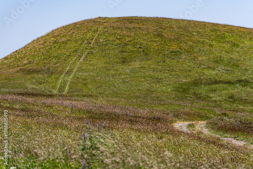 Wallpaper Mural Rural road on the mount slope Torontodigital.ca
