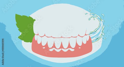 denture vector