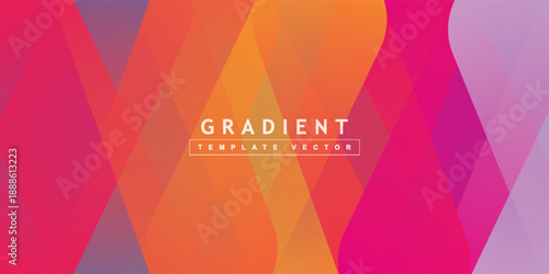 Abstract Vibrant gradient mesh background vector. Saturated Colors blurred fluid texture for Modern template for posters, ad banners, brochures, flyers, covers, websites.