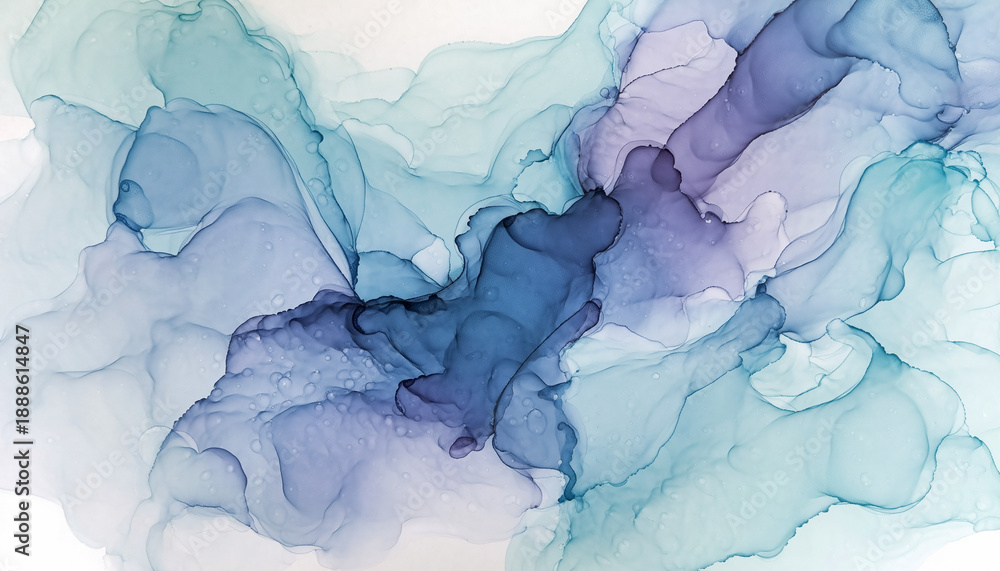 Naklejka premium Collection Abstract White Background Watercolor background motion blur.
