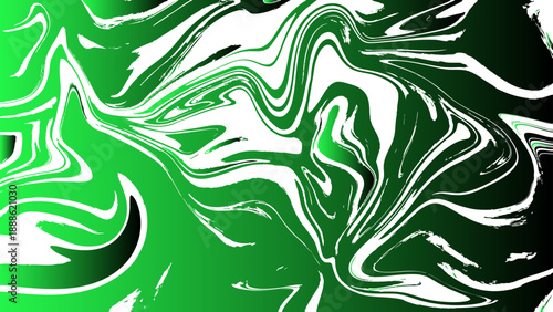 Vector Abstract Green Gradient with vibrant gradient of swirling green and white hues creates an abstract display. Perfect for adding a touch of modern artistry to any project.