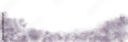 Realistic grey smoke or haze, overlay effect. Magic fog, vapor on floor