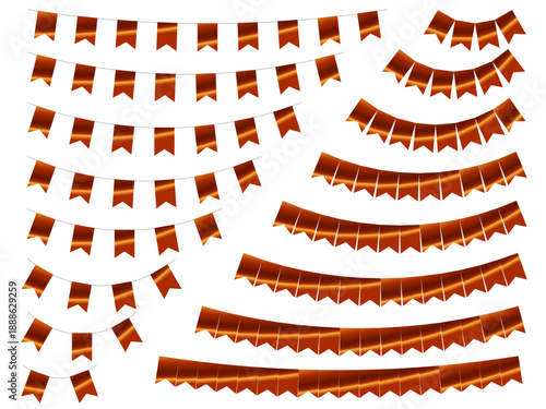 ガーランド谷、曲線、9オレンジ