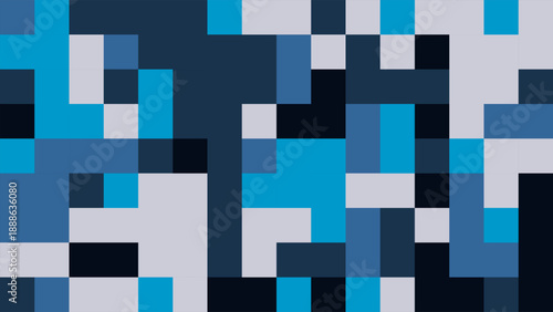 Abstract Modern Architectural Geometric Square Pattern Vector Background