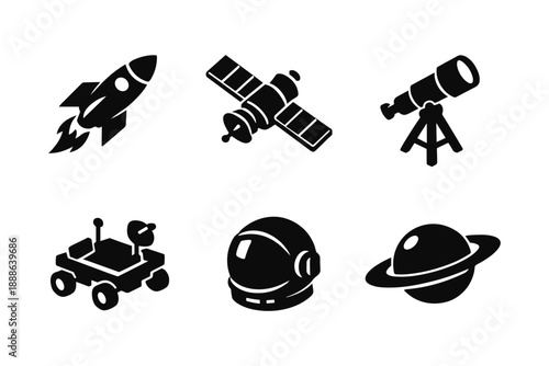 Space Exploration Icons