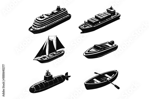 Various Watercraft Icons