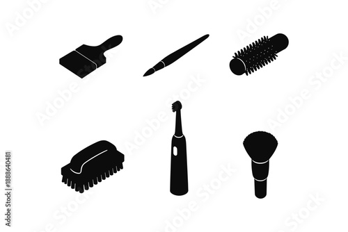 Various Brushes and Tools Icons