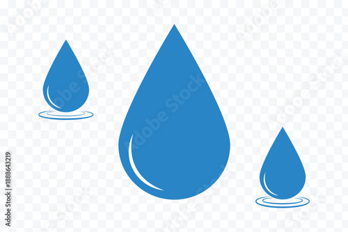 Water drop icon symbol in thin line, outline and stroke style for apps. Black Teardrop Droplet Vector Icon. Raindrops icon. Vector illustration, flat and stroke. Blood drops icon on white background.