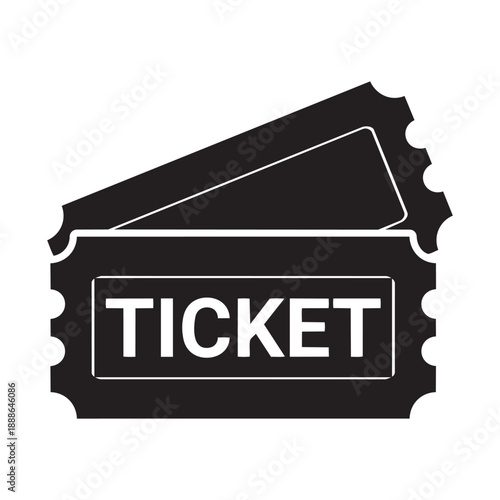 Admit One Ticket to Adventure: A classic, iconic representation of a ticket, inviting viewers to embark on a journey, event, or experience.