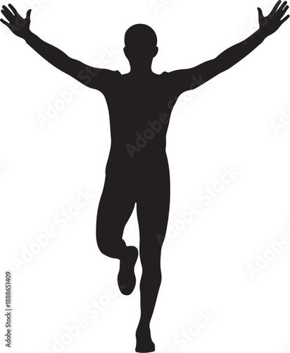 Walking People Silhouettes Collection