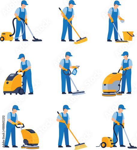 cleaning, cleaner, janitor, service, worker, maintenance, hygiene, sanitation, vacuum, mop, 