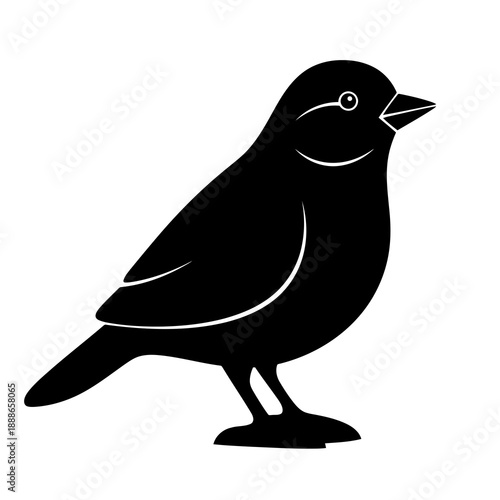 Creative Detailed Tabletop Bird Figurine Vector Illustration | Decorative Home Accent Artwork | Minimal Nature Sculpture Design