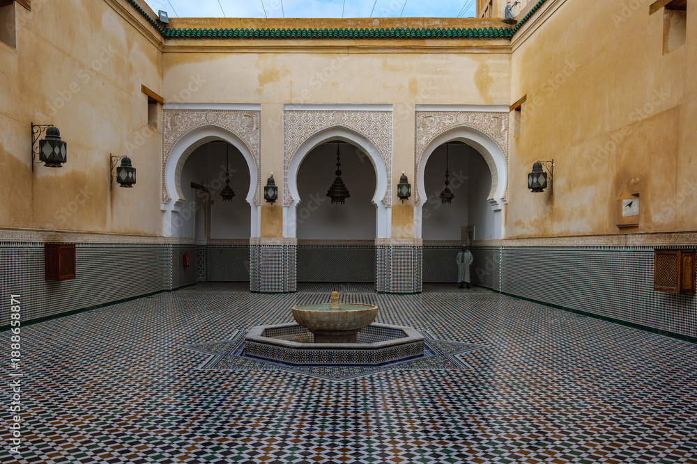 Obraz premium the medina in Fez, Morocco. 21.12.2025