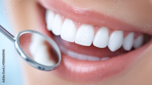 Wallpaper Mural A woman's teeth are very clean and white Torontodigital.ca